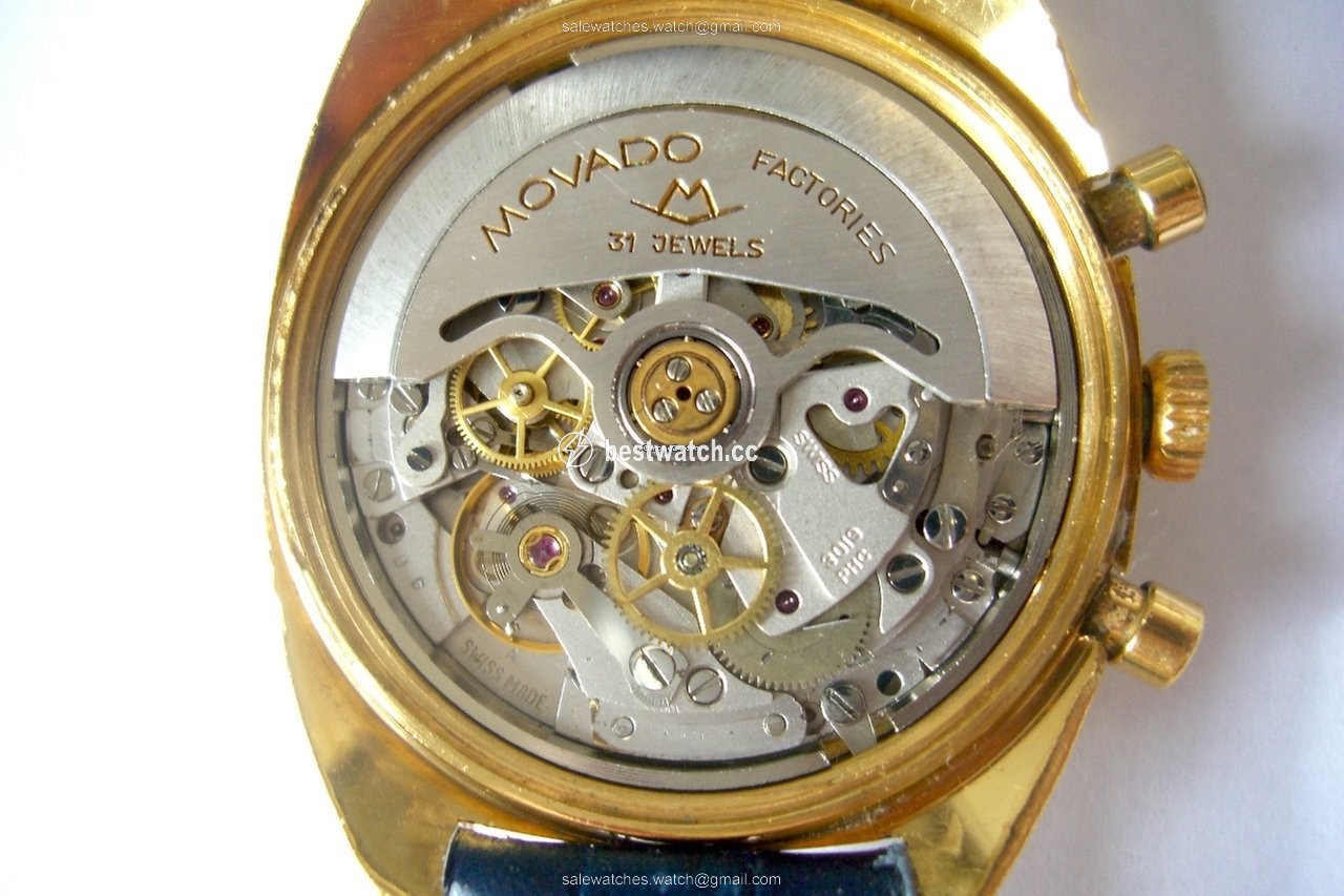 Movado Datron Mens watch Unisex Automatic Gold Steel HS 360 Sub Sea Replica 2