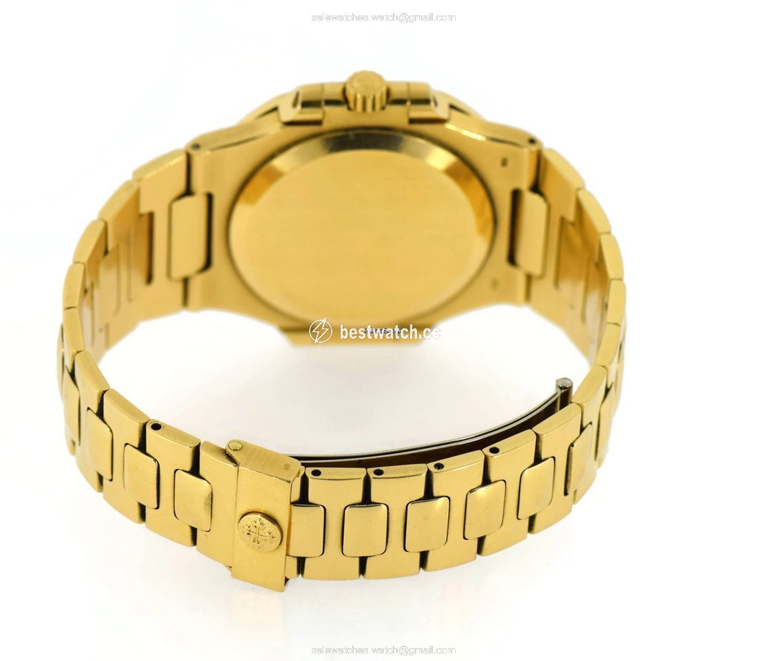 IMG_9085 Patek Philippe Nautilus Mens watch Unisex Automatic Yellow gold 3800 3 Replica 2