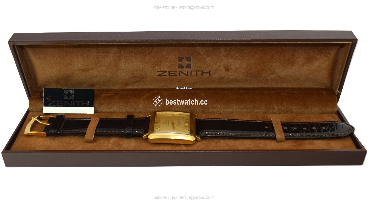 Zenith Elite Mens watch Unisex Automatic Yellow gold 30 00 10 670 Replica 2