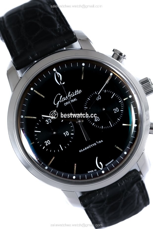 IMG_9085 Glashutte Original Sixties Chronograph Mens watch Unisex Automatic Steel 393.402.22.04. Replica 2