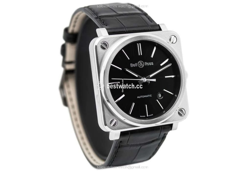 IMG_9085 Bell & Ross BR S Mens watch Unisex Automatic Steel BRS92-BLC-ST SCR Replica 2