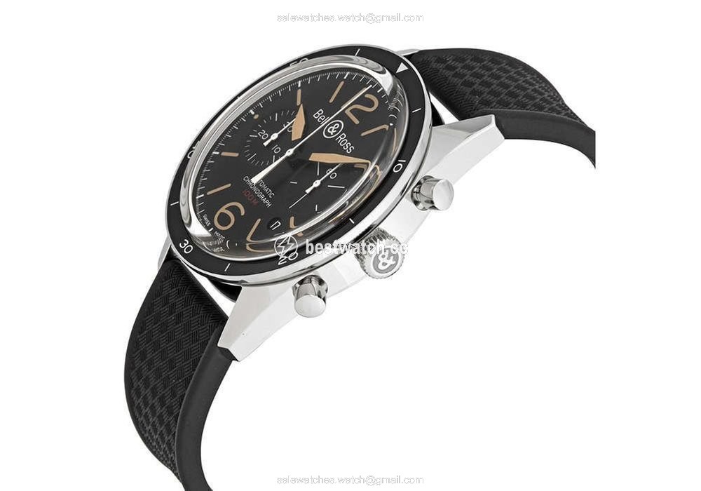 IMG_9085 Bell & Ross BR V1 Mens watch Unisex Automatic Steel BRV126-ST-HER SRB Replica 2