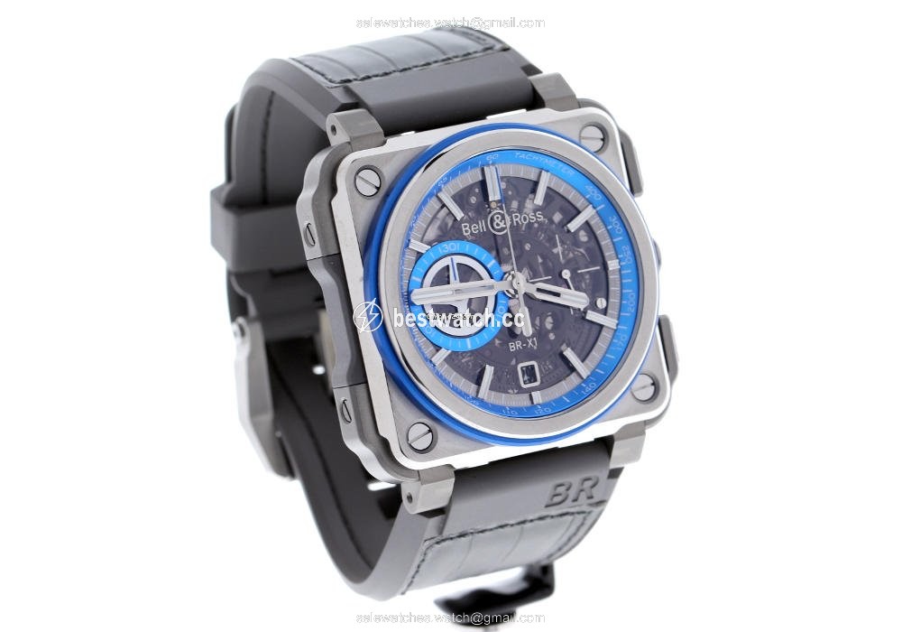 Bell & Ross BR-X1 Mens watch Unisex Automatic Titanium BRX1-AL-TI-BLU Replica 2
