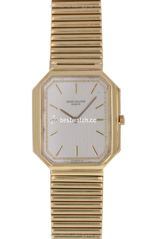Patek Philippe Gondolo Mens watch Unisex Quartz Yellow gold 3853 Replica 2