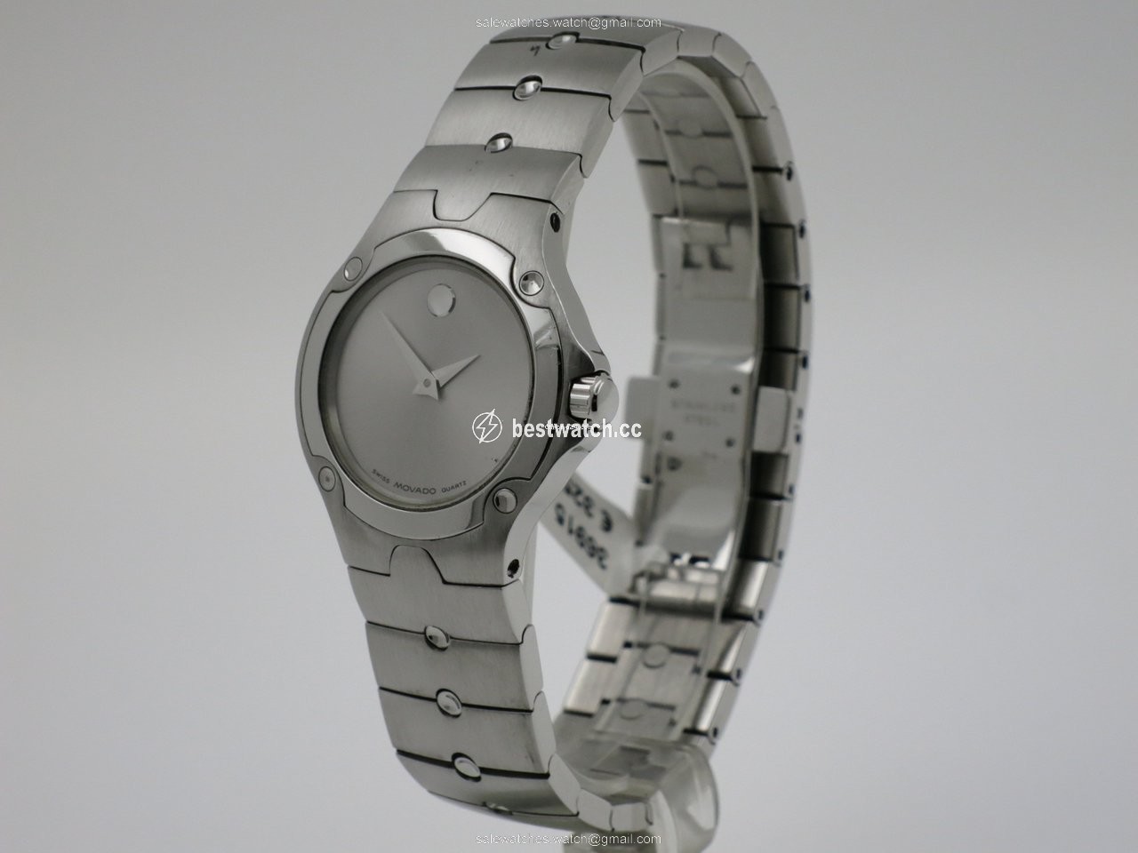 IMG_9085 Movado Sports Edition Womens watch Quartz Steel 84 G4 1851 Replica 2