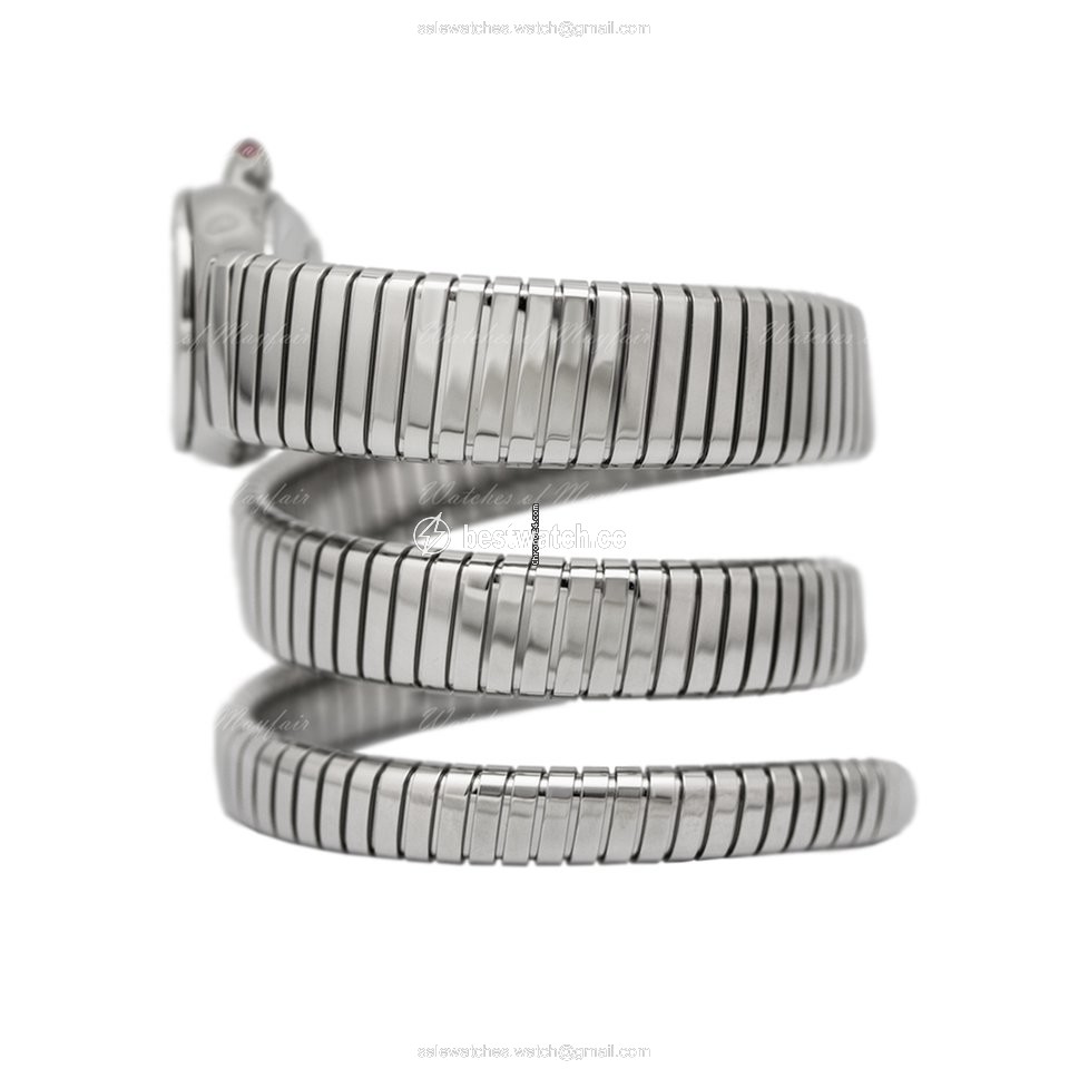 IMG_9085 Bulgari Serpenti Womens watch Quartz Steel 101910 SP35C6SDS.2T Replica 2