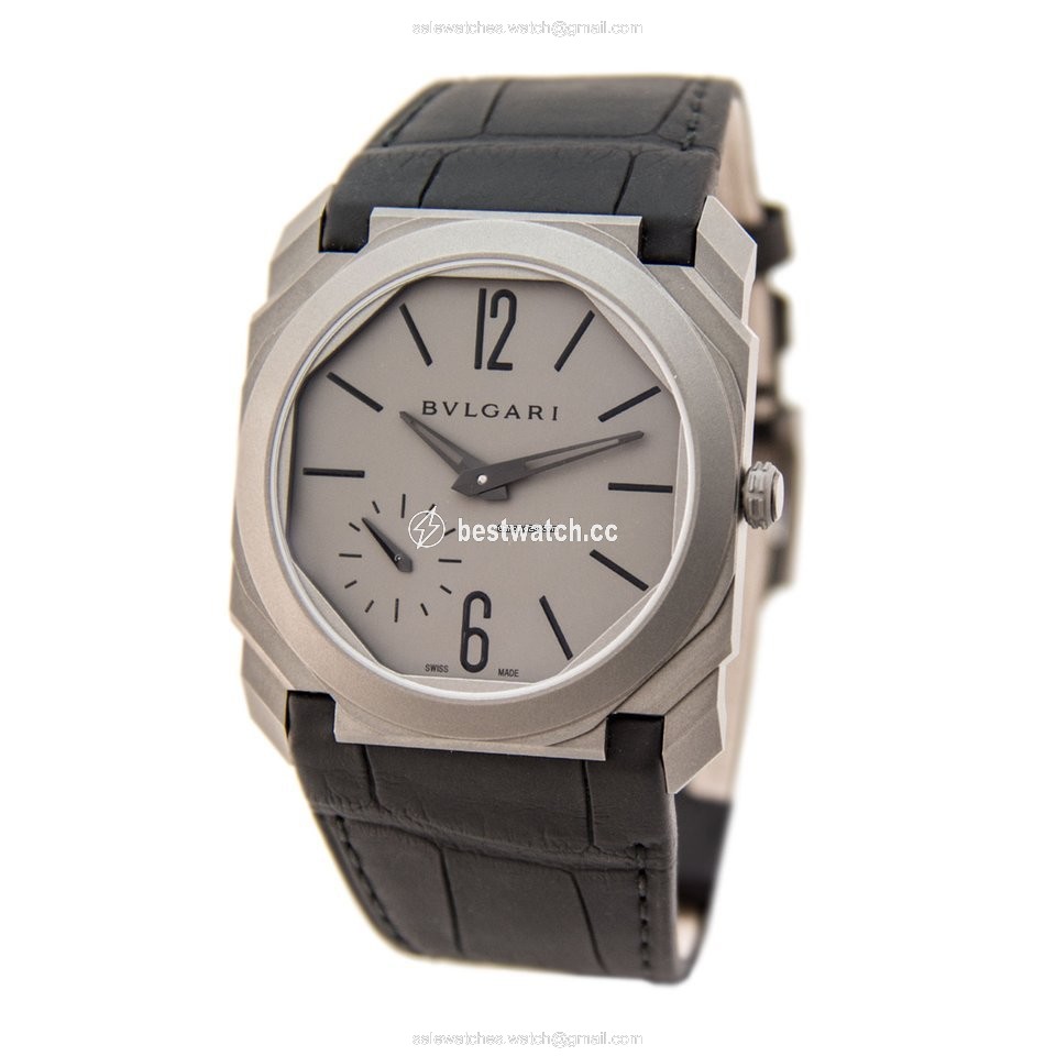 IMG_9085 Bulgari Octo Mens watch Unisex Automatic Titanium 102711 BGO40C14TLXTAUTO Replica 2