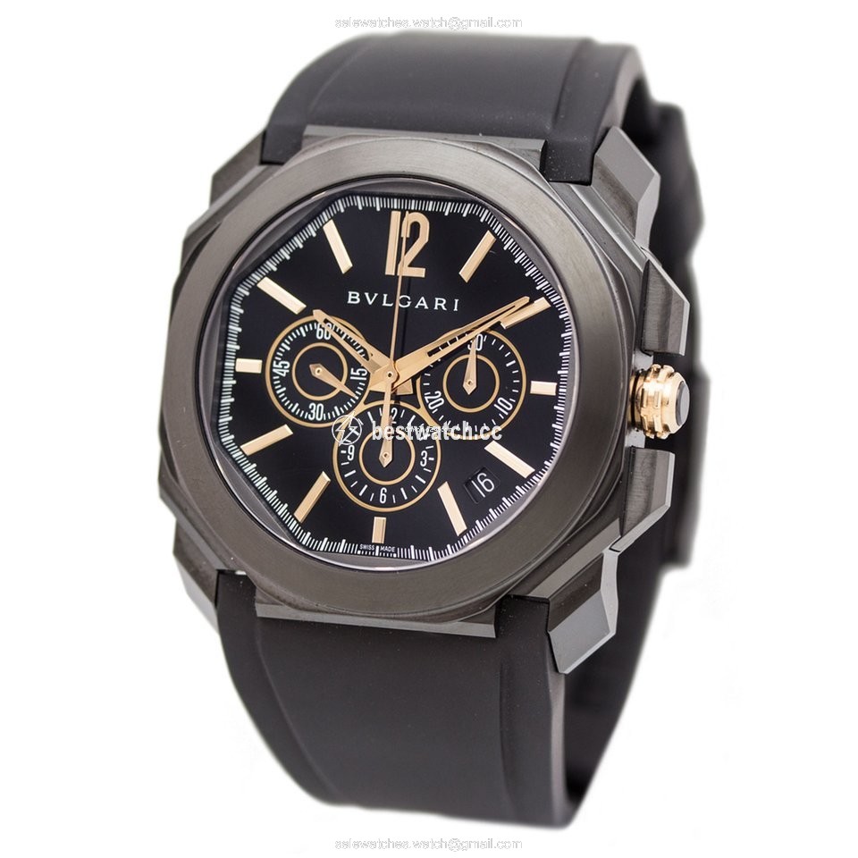 Bulgari Octo Mens watch Unisex Automatic 102630 BGO41BBSVDCH Replica 2