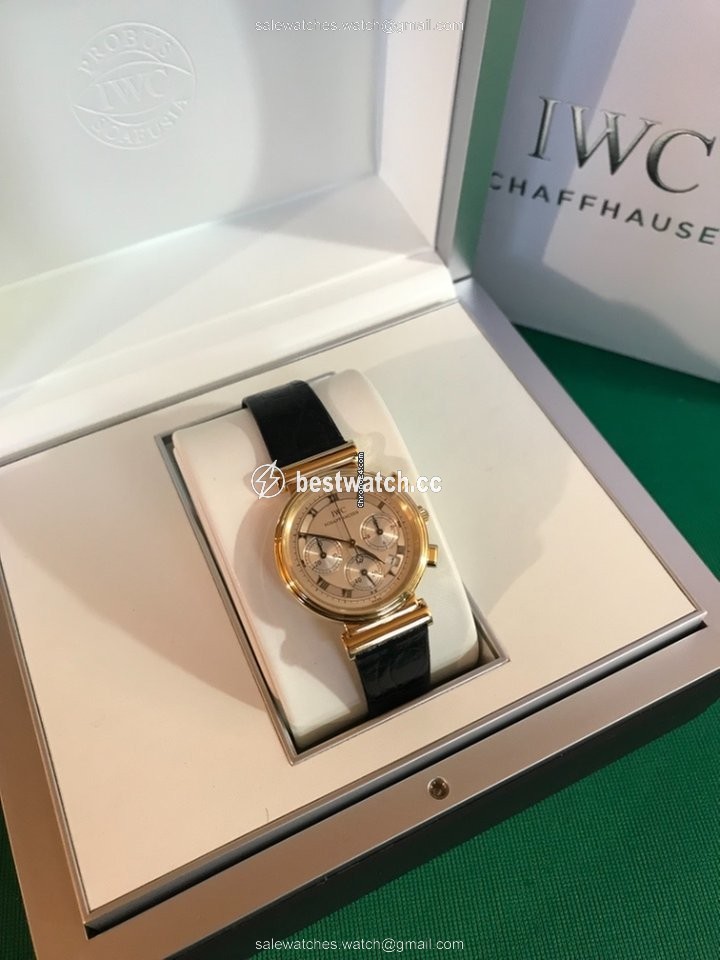 IMG_9085 IWC Mens watch Unisex Quartz Yellow gold IW3739 Replica 2