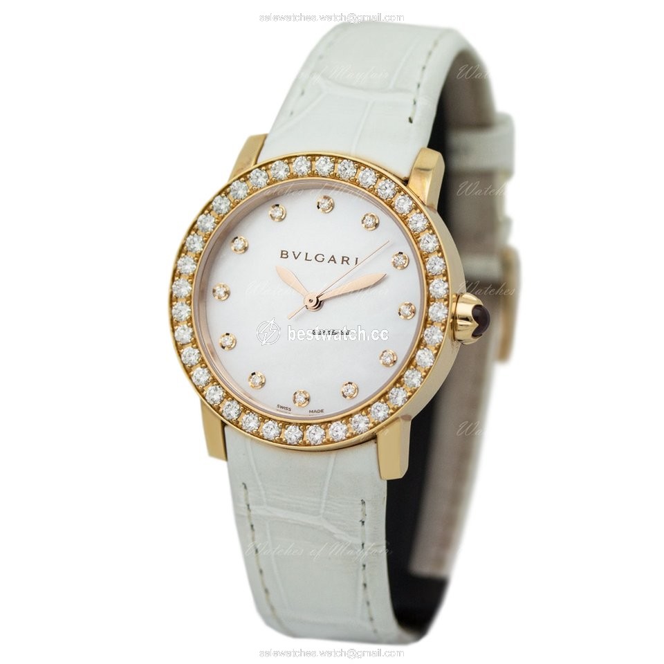 IMG_9085 Bulgari Bulgari Womens watch Automatic Rose gold 102089 BBLP33WGDL 12 Replica 2