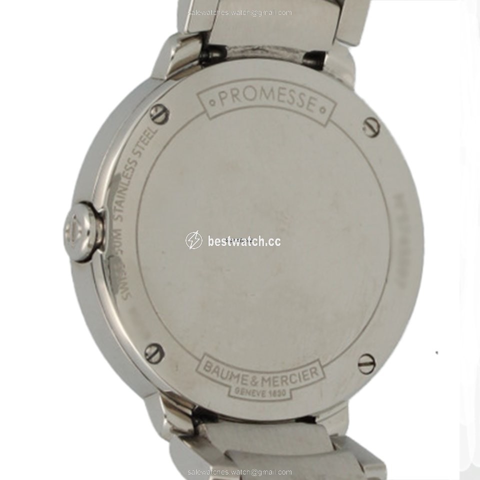 IMG_9085 Baume & Mercier Promesse Womens watch Quartz Steel MOA 10160 Replica 2