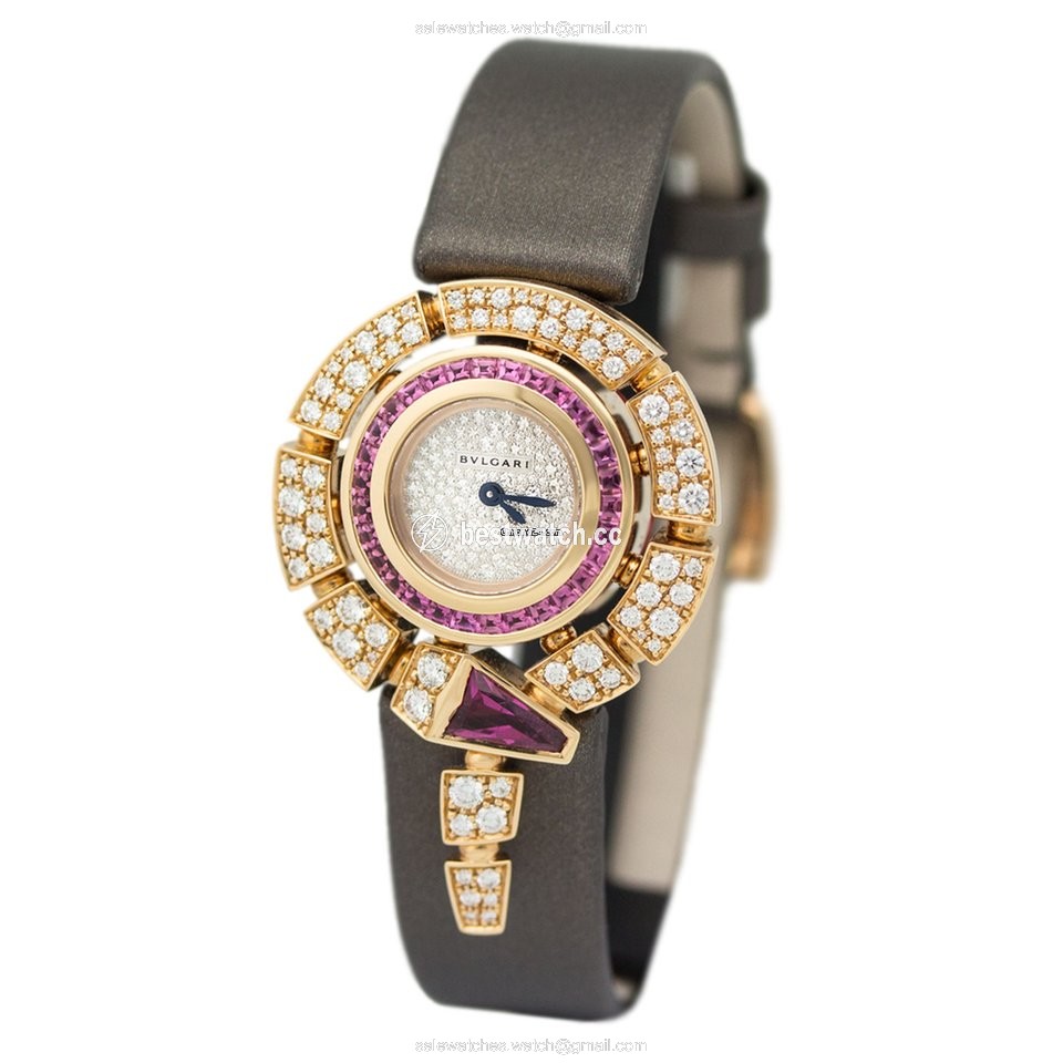 Bulgari Serpenti Womens watch Quartz Rose gold 102537 SPP30D2RUGD2L Replica 2