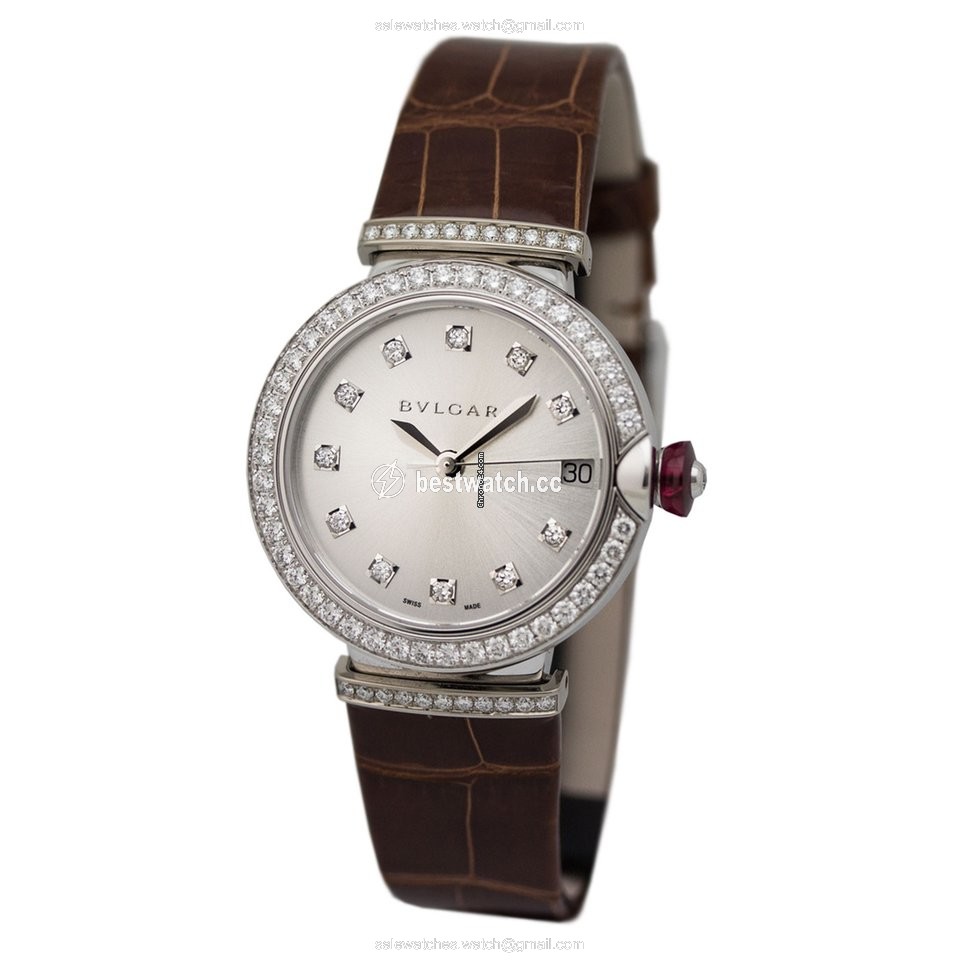 IMG_9085 Bulgari Lucea Womens watch Automatic White gold 102645 LUW33C6GDDLD 11.A Replica 2