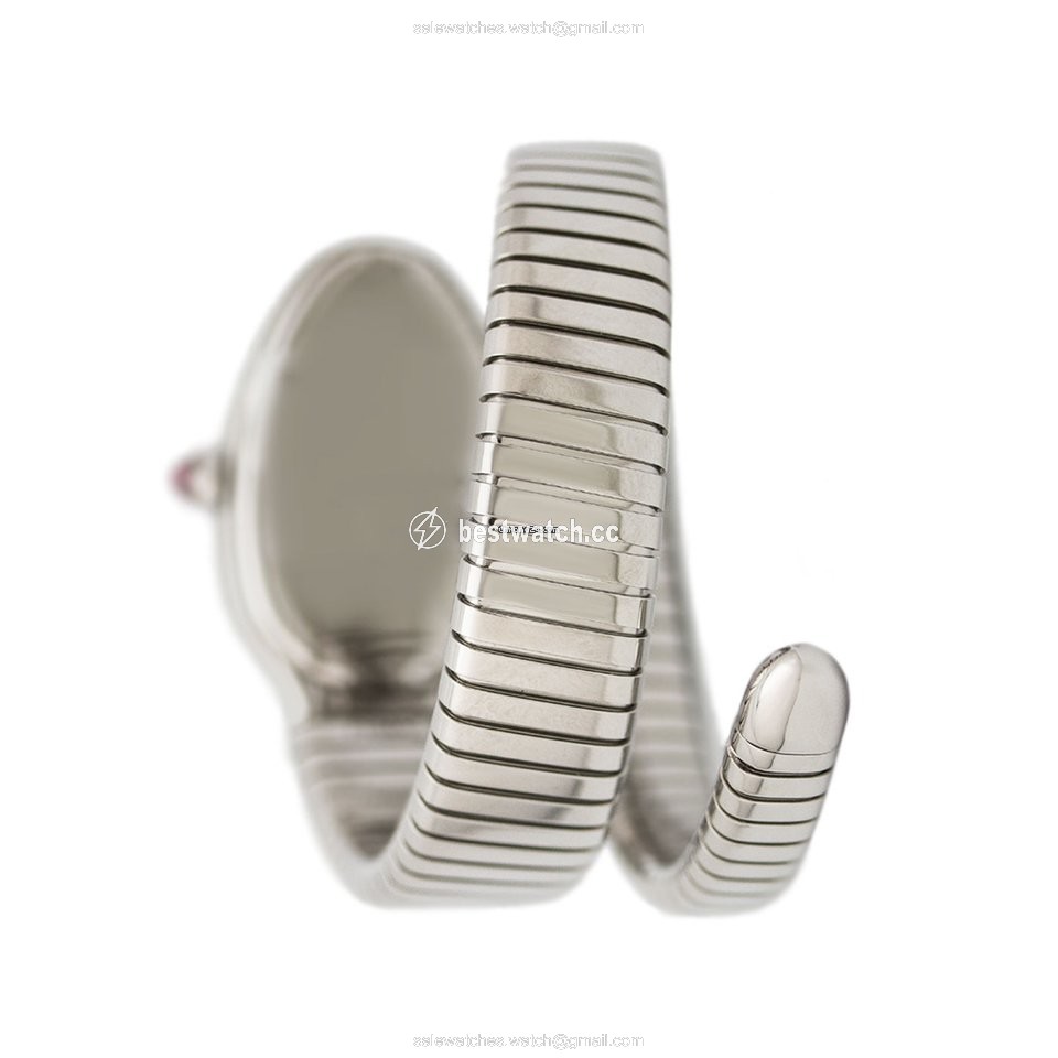 IMG_9085 Bulgari Serpenti Womens watch Quartz Steel 101828 SP35C6SS.1T L Replica 2