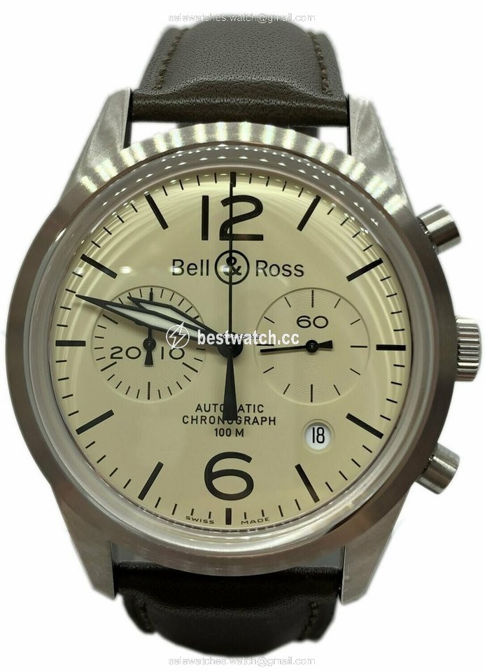IMG_9085 Bell & Ross BR V1 Mens watch Unisex Automatic Steel BRV126-BEI-ST-SCA Replica 2