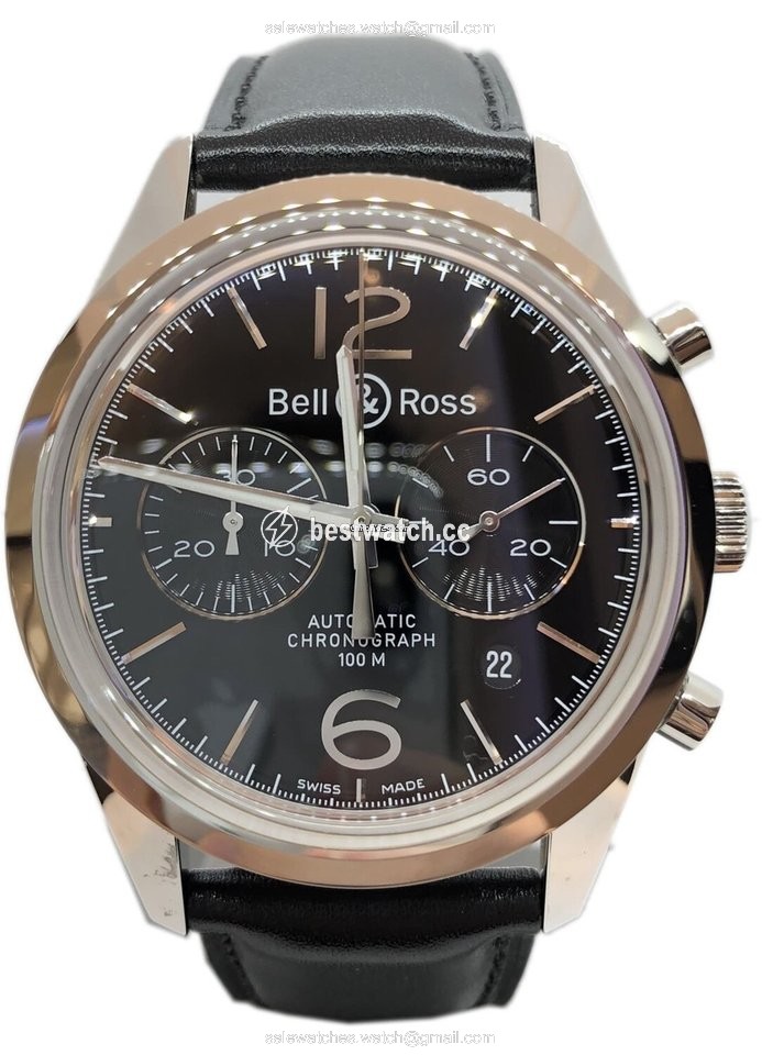 IMG_9085 Bell & Ross Vintage Mens watch Unisex Automatic Steel BRG126-BL-ST-SCR Replica 2