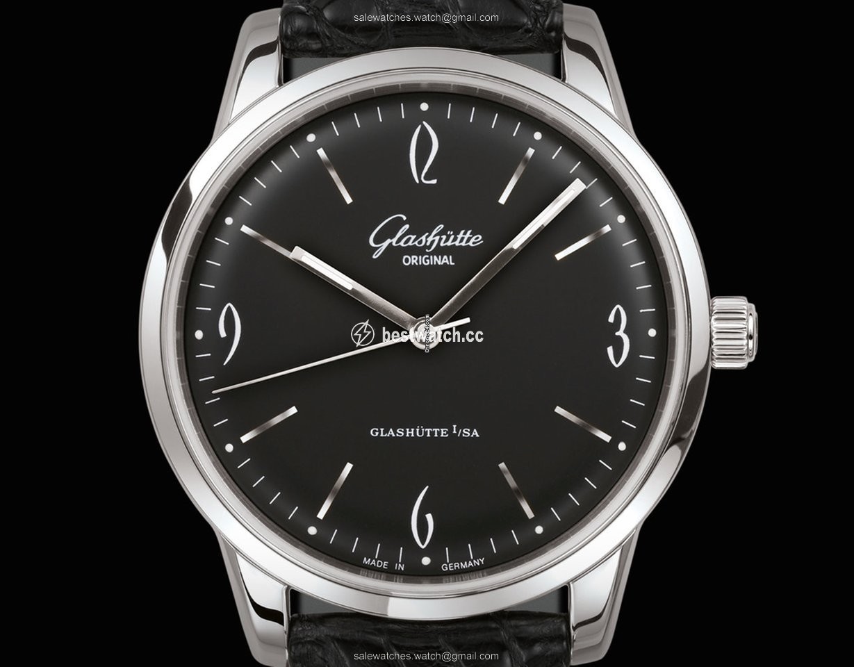 IMG_9085 Glashutte Original Sixties Mens watch Unisex Automatic Steel 1-39-52-04-02-04 Replica 2