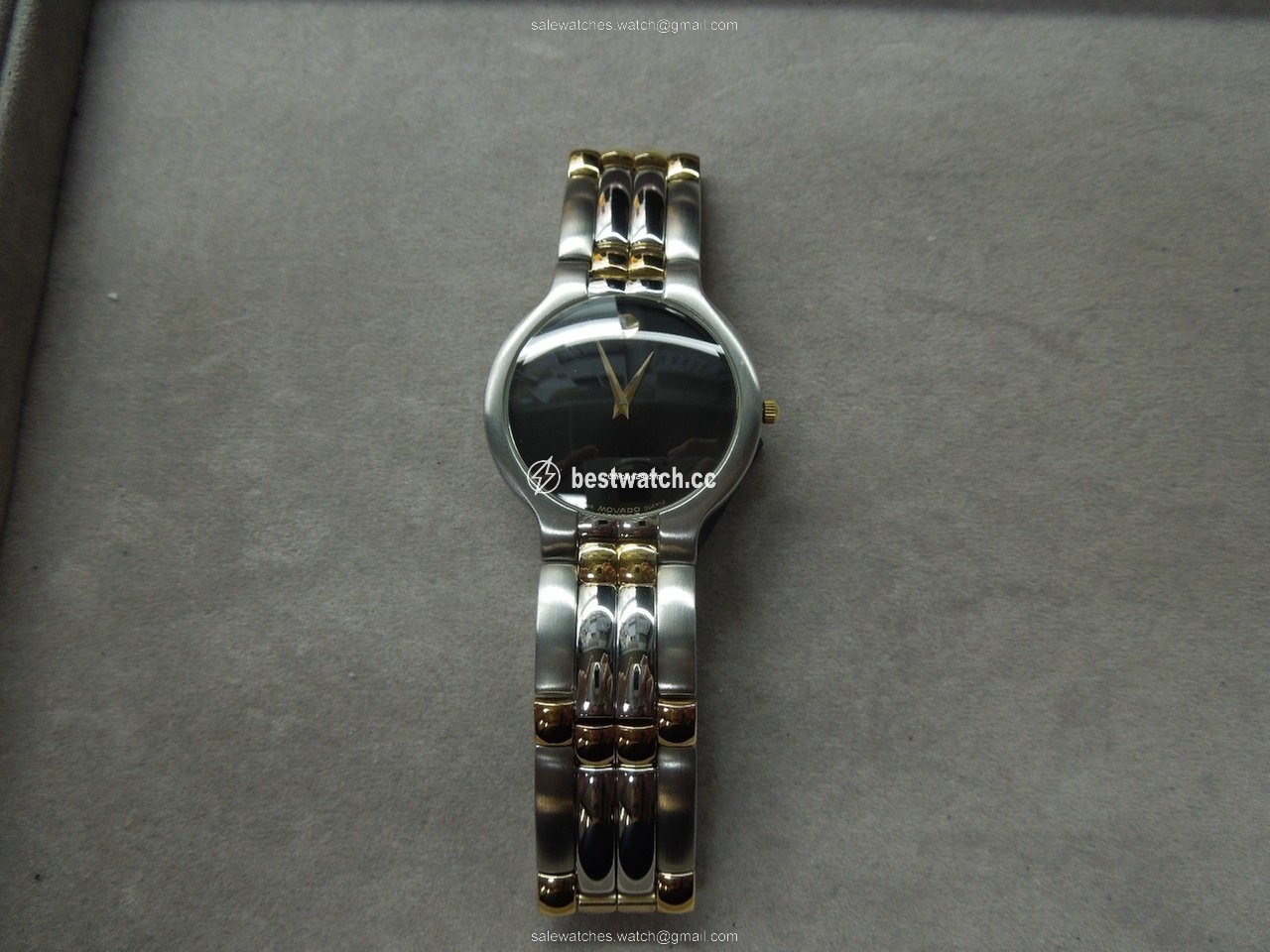 Movado Mens watch Unisex Quartz Steel Movado 84.A2.0871.0479 Replica 2