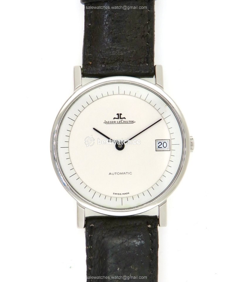 Jaeger-LeCoultre Mens watch Unisex Automatic Steel J98020 Extra Slim Automatic Case 34.5mm. Stainless Steel Men Watch Replica 2