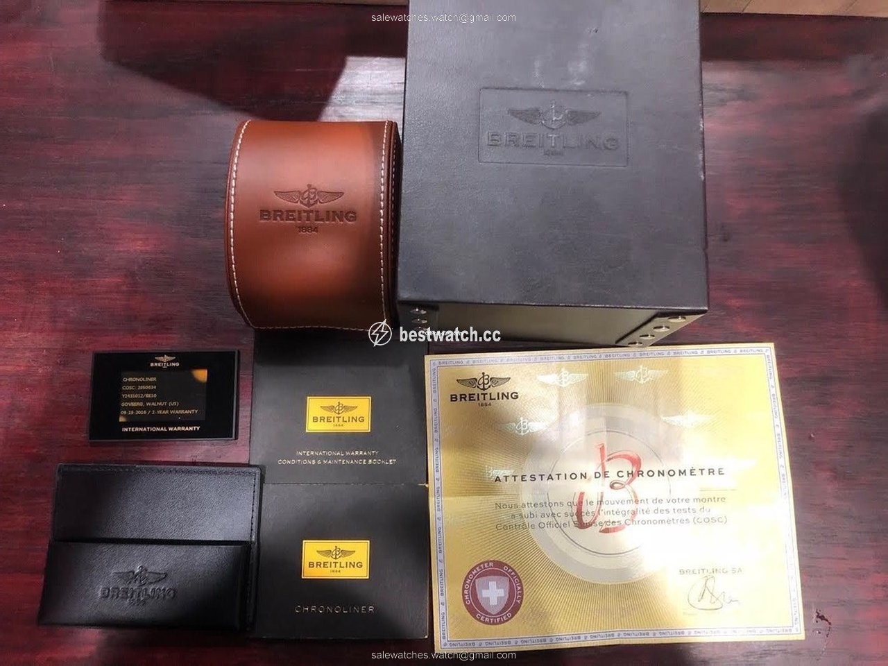 IMG_9085 Breitling Chronoliner Mens watch Unisex Automatic Steel Y2431012 Replica 2