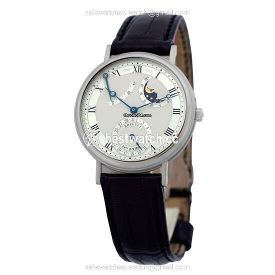 IMG_9085 Breguet Classique Mens watch Unisex Automatic White gold 3130 BB Replica 2