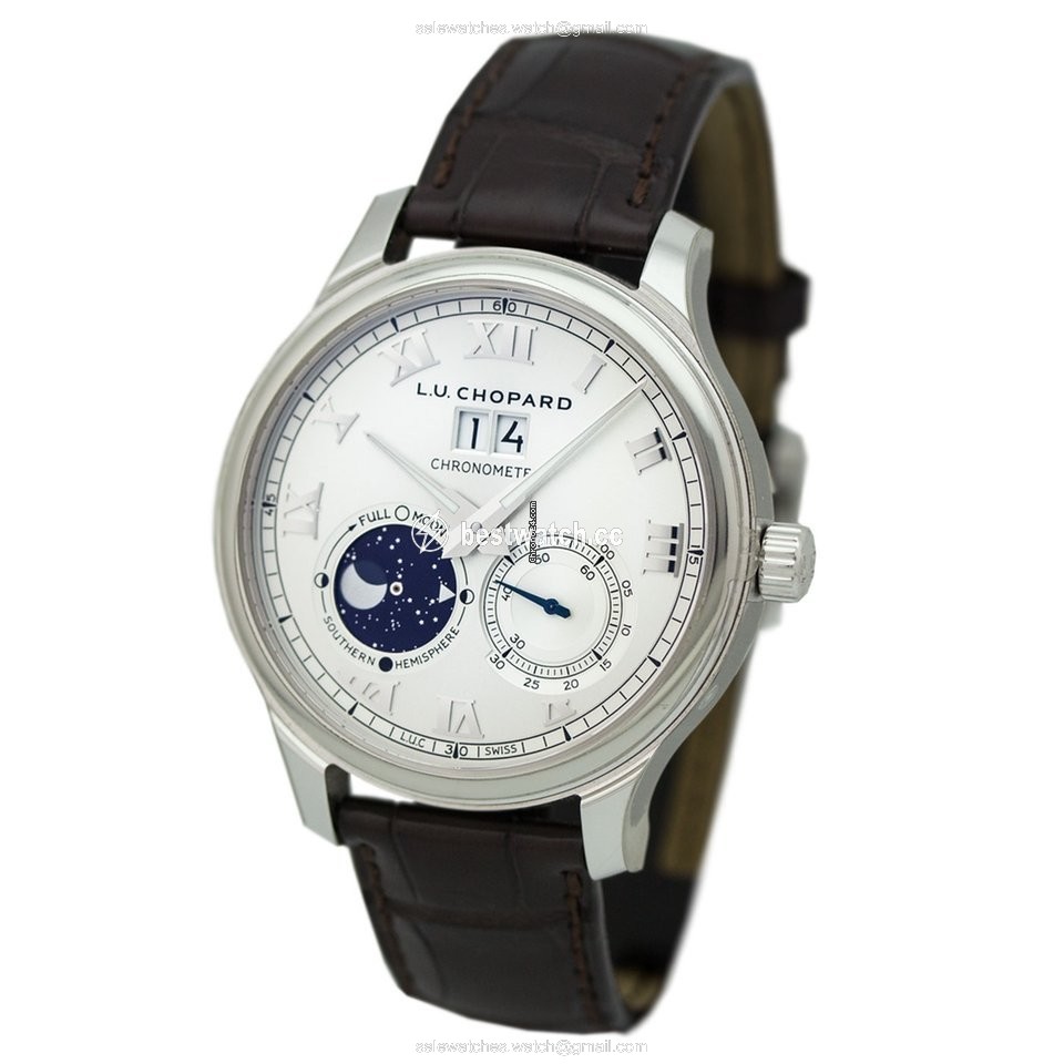 IMG_9085 Chopard L.U.C Mens watch Unisex Automatic White gold 161969-1001 Replica 2