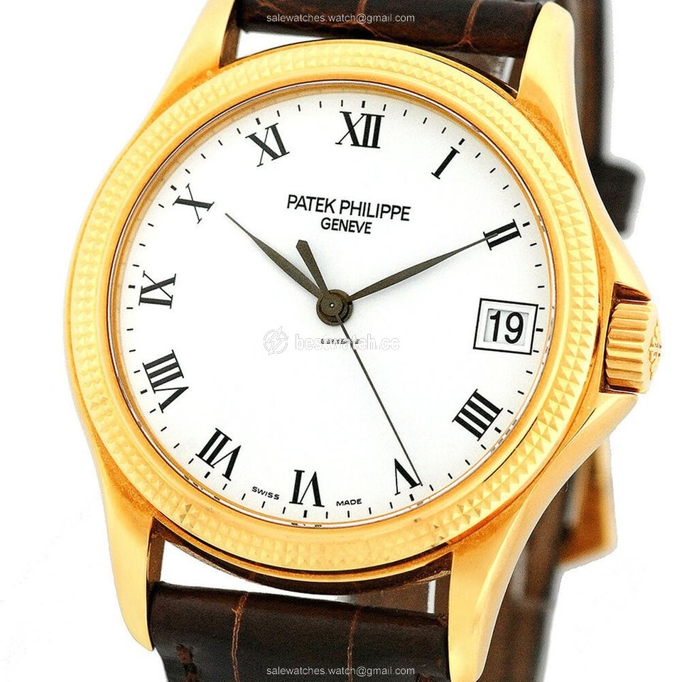 Patek Philippe Calatrava Automatic Yellow gold 5117-J Replica 2