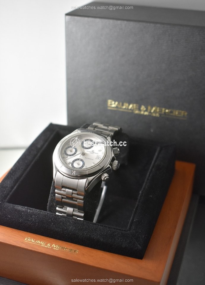 Baume & Mercier Mens watch Unisex Automatic Steel BAUME 13750 Replica 2