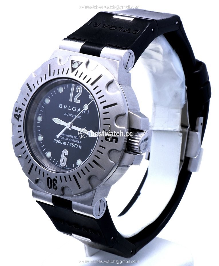 IMG_9085 Bulgari Diagono Mens watch Unisex Automatic Steel SD42S Replica 2