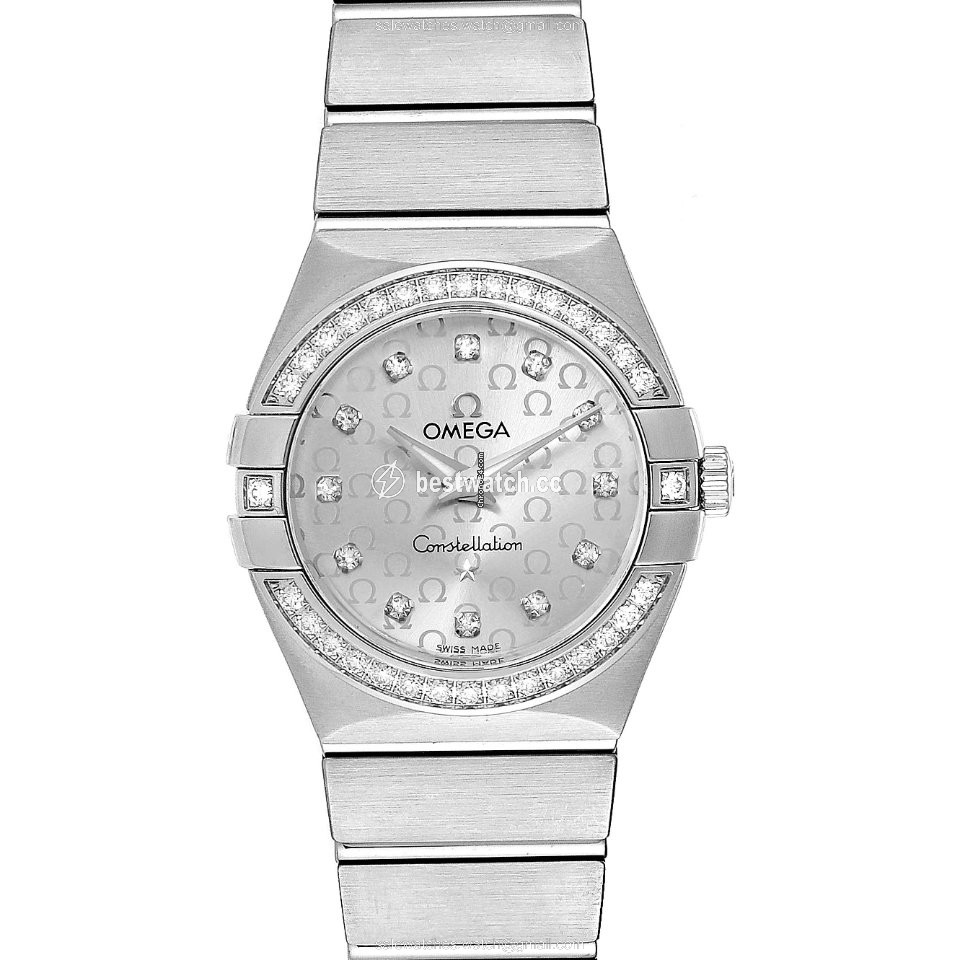 IMG_9085 Omega Constellation Quartz Womens watch Quartz Steel 123.15.27.60.52.001 Replica 2