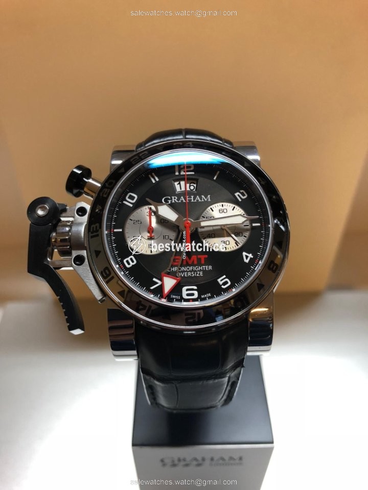 IMG_9085 Graham Chronofighter Oversize Mens watch Unisex Automatic Steel 2OVGS.B39A.C118S Replica 2