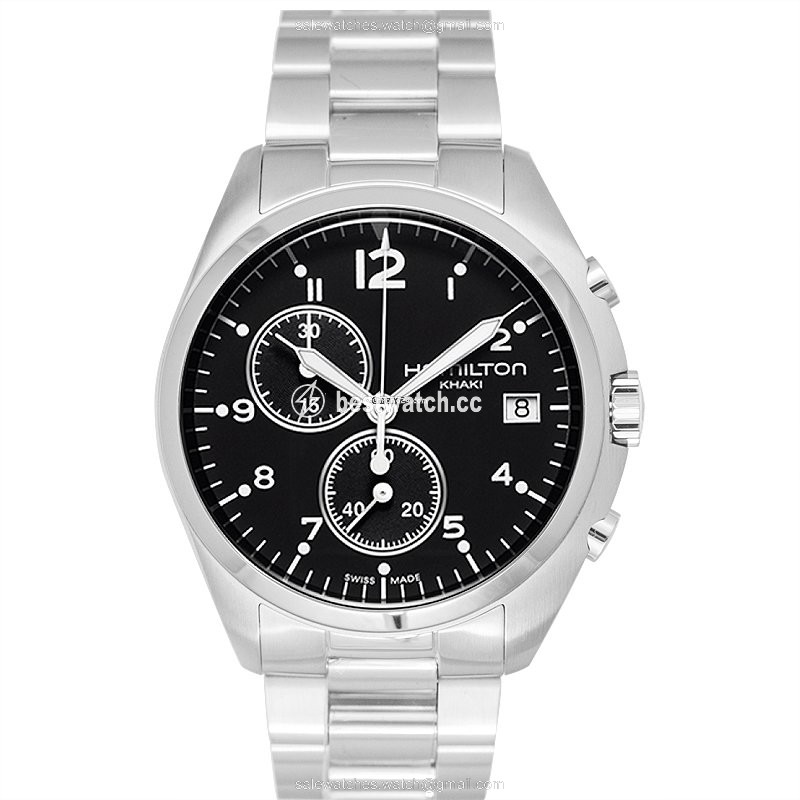 Hamilton Khaki Pilot Pioneer Mens watch Unisex Quartz Steel H76512133 Replica 2