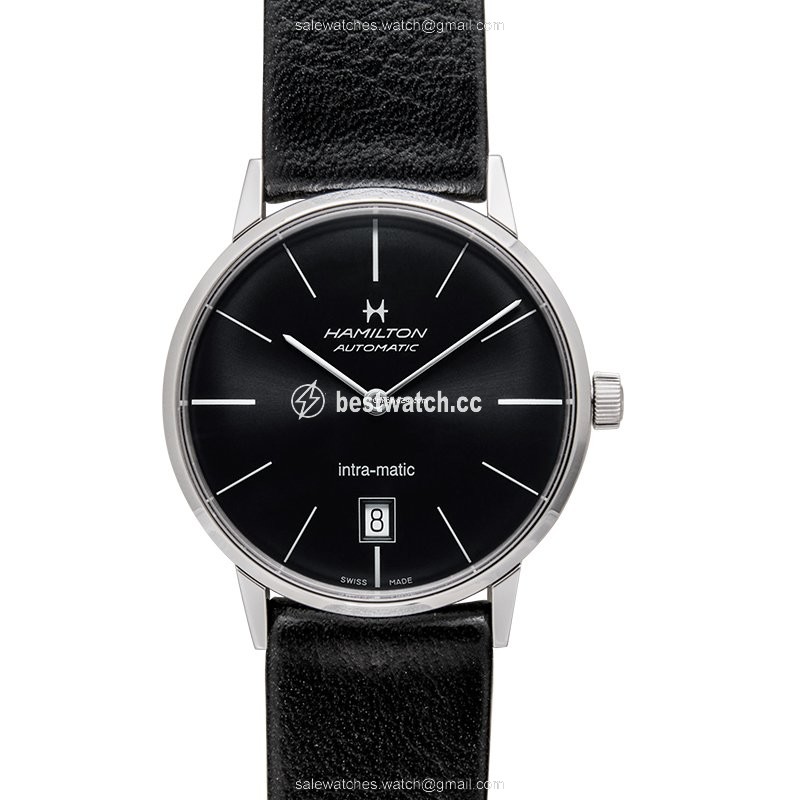 IMG_9085 Hamilton Intra-Matic Mens watch Unisex Automatic Steel H38455731 Replica 2
