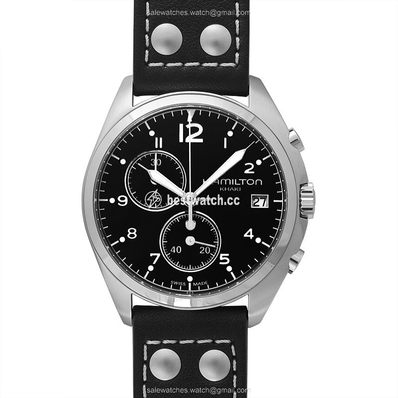 Hamilton Khaki Pilot Pioneer Mens watch Unisex Quartz Steel H76512733 Replica 2