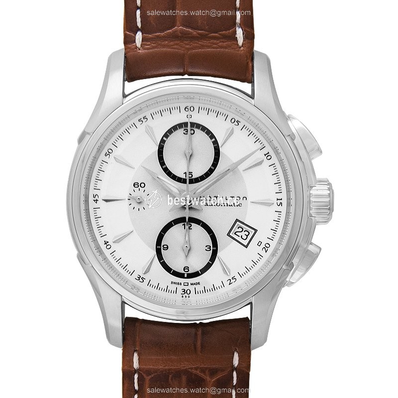 Hamilton Jazzmaster Auto Chrono Mens watch Unisex Automatic Steel H32616553 Replica 2