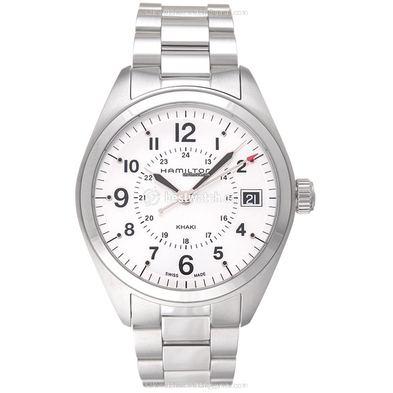 IMG_9085 Hamilton Khaki Field Mens watch Unisex Quartz Steel H68551153 Replica 2
