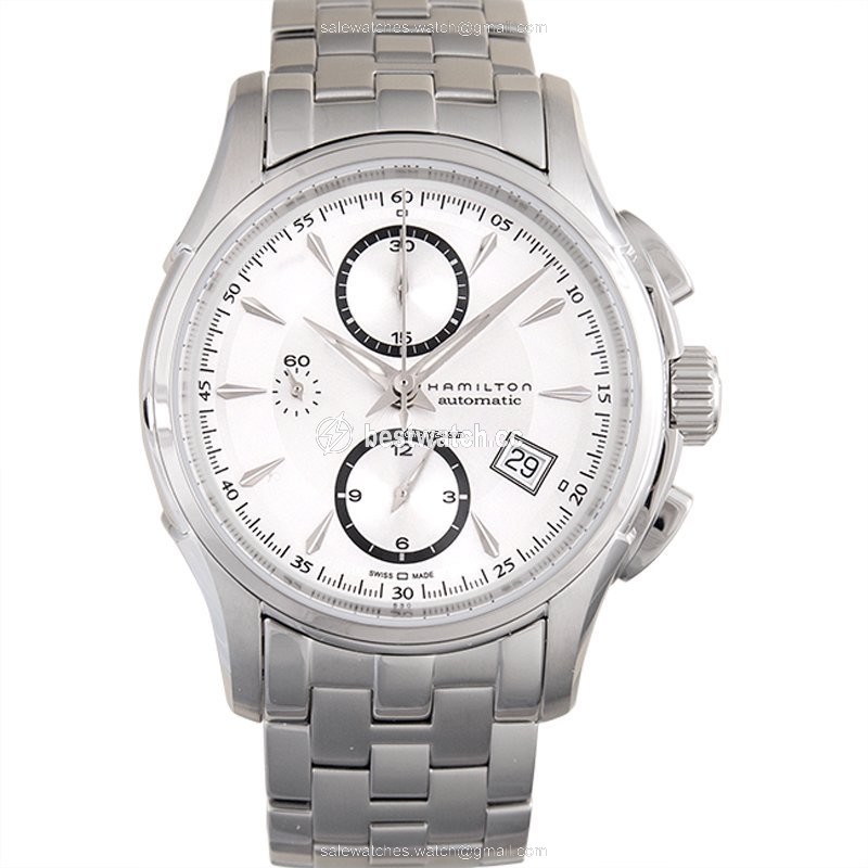 IMG_9085 Hamilton Jazzmaster Auto Chrono Mens watch Unisex Automatic Steel H32616153 Replica 2