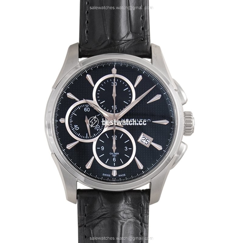 Hamilton Jazzmaster Auto Chrono Mens watch Unisex Automatic Steel H32596731 Replica 2