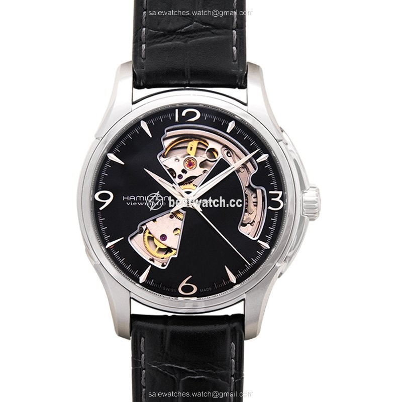 IMG_9085 Hamilton Jazzmaster Open Heart Mens watch Unisex Automatic Steel H32565735 Replica 2