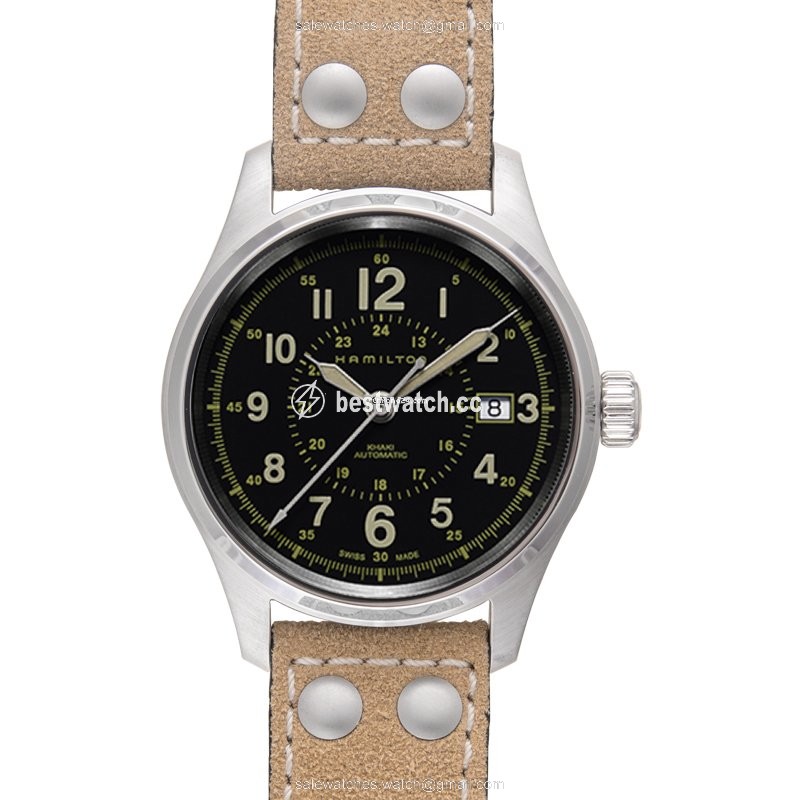 IMG_9085 Hamilton Khaki Field Mens watch Unisex Automatic Steel H70595593 Replica 2