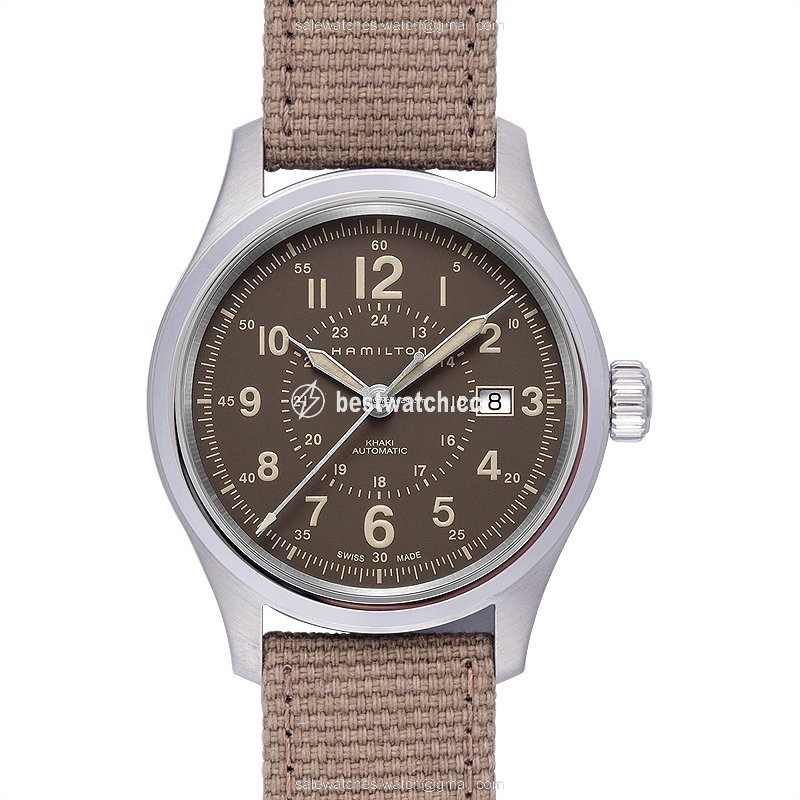 IMG_9085 Hamilton Khaki Field Mens watch Unisex Automatic Steel H70305993 Replica 2