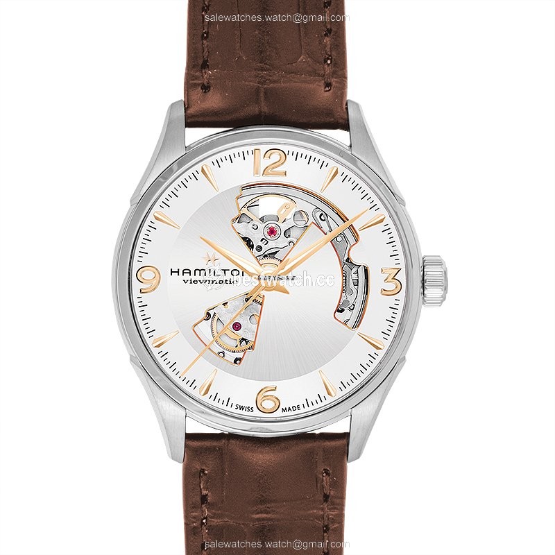 IMG_9085 Hamilton Jazzmaster Open Heart Mens watch Unisex Automatic Steel H32705551 Replica 2