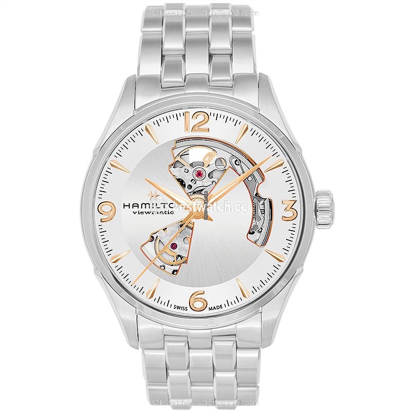 IMG_9085 Hamilton Jazzmaster Open Heart Mens watch Unisex Automatic Steel H32705151 Replica 2