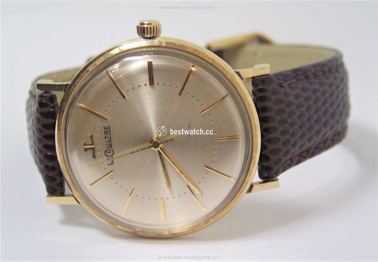 IMG_9085 Jaeger-LeCoultre Mens watch Unisex Manual winding Yellow gold 6009 Replica 2