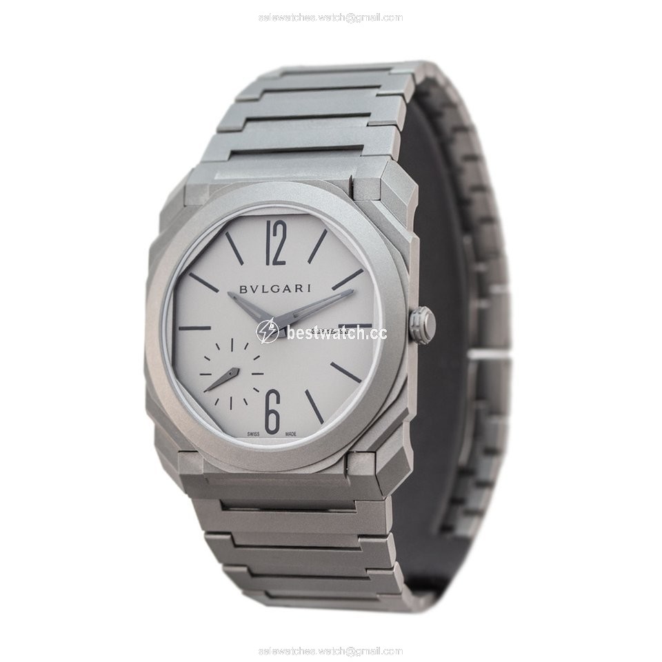 IMG_9085 Bulgari Octo Mens watch Unisex Automatic Titanium 102713 BGO40C14TTXTAUTO Replica 2