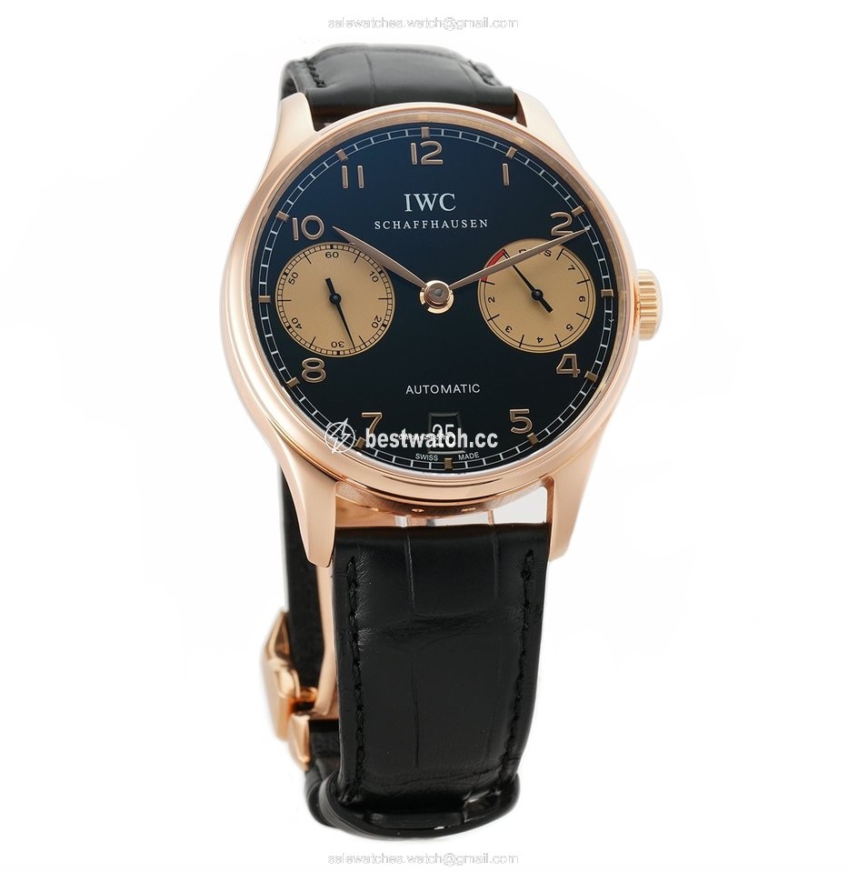 IMG_9085 IWC Portuguese Automatic Automatic Rose gold IW500121 Replica 2