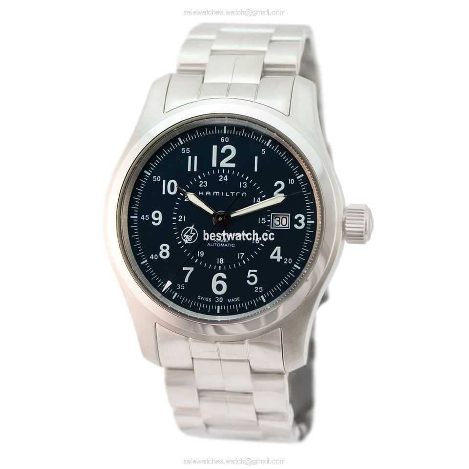 IMG_9085 Hamilton Khaki Field Mens watch Unisex Automatic Steel H70605143 Replica 2