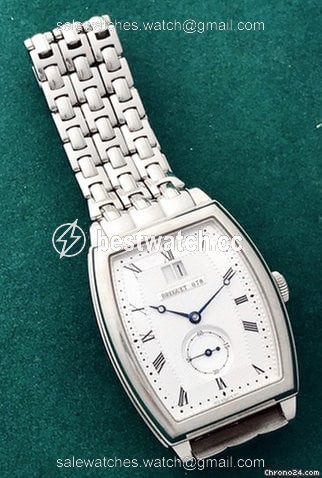 Breguet Heritage Mens watch Unisex Automatic White gold 5480BB 12 BB0 Replica 2