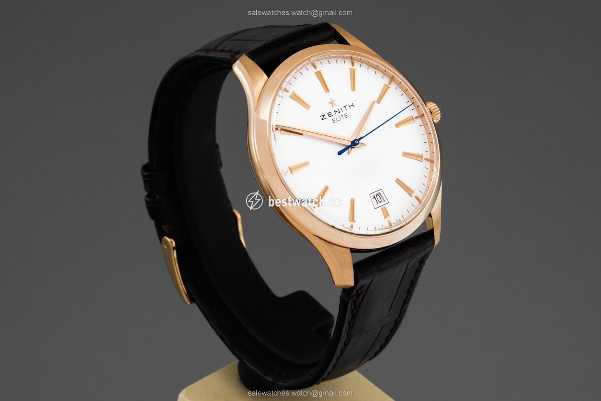 Zenith Captain Central Second Mens watch Unisex Automatic Rose gold 18.2020.670 11.C498 Replica 2