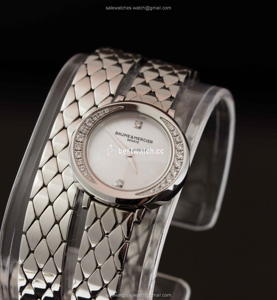 IMG_9085 Baume & Mercier Promesse Womens watch Quartz Steel M0A10289 Replica 2